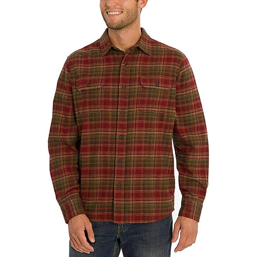 Orvis Orvis Men's Big Bear Heavy Weight Flannel Long Sleeve Shirt