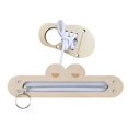 thumbnail image 1 of Accesorios Montessori perfke 2x Busy Board Motricidad fina Cremallera de rana y cordones para atar, 1 of 9