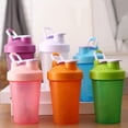thumbnail image 3 of Bouteille d'Eau Portable 400-500ml Shaker avec Fil d'Acier Inoxydable Fouet Boule, 3 of 5