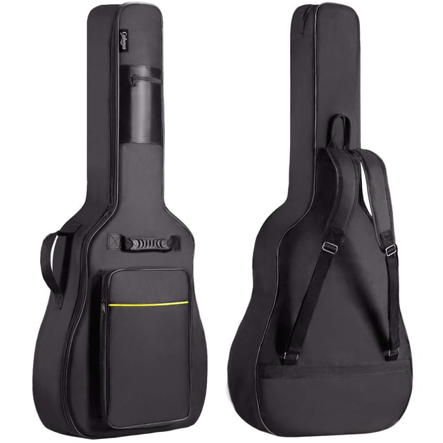 Funda para guitarra acústica CAHAYA CY0152 de 41 pulgadas con acolchado de 0.35 pulgadas
