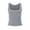Grey, variant on Wang6 Ribbed Tank Tops for Women Causal Sleeveless Square Neck Tops Summer Slim Fit Workout Tees Cami T-Shirts White XS