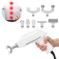 thumbnail image 4 of Electric Spine Chiropractor, Muscle Relaxation Electric Impulse Gun Soft 8 Interchangeable Heads 9 Gears Joint Relief with Storage Box for Body Treatment US Plug 110V, 4 of 7