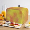 thumbnail image 2 of Toaster Cover 2 Slice, Ombre Orange, Dustproof Bakeware Oven Protector with Top Hook, Abstract Painting Watercolor Art Waterproof Small Kitchen Appliance Toasters Dust Cover, 12"x7.5"x8", 2 of 9