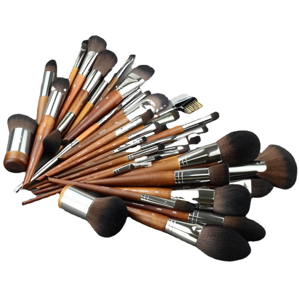 Brocha de maquillaje para el hogar, brocha para polvos sueltos, rubor, base de maquillaje, brocha para sombras de ojos, brocha para iluminar y corrector, herramientas de belleza