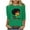 A01-Green, variant on ZVAVZ Womens Casual Tops Trendy,Women's Black History Print T-Shirts 3/4 Sleeve Crew Neck Tees Shirts African American Pride Celebration Blouse Flash Deals of The Day Clearance Black M