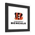 thumbnail image 5 of Gallery Pops NFL Cincinnati Bengals - Primary Mark Logotype Wall Art, Black Framed Version, 12" x 12", 5 of 5