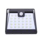 thumbnail image 2 of Outdoor Wall Light Solar Powered LED Lamp for Garden Use Black ABS Material Waterproof Inch, 2 of 4