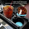 thumbnail image 3 of ZKAUTO Car Coasters for Cup Holders [4 Pack] - 2.75In Silicone Auto Mug Mats - Universal Non-Slip Recessed Car Interior Accessories - Sky Blue, 3 of 14