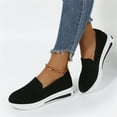 thumbnail image 4 of Walking Shoes For Women Orthopedic Air Cushioned Sole Knit Driving Loafers Comfortable Slip-on Flat Shoes Clearance Sale, 4 of 7