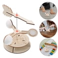 thumbnail image 4 of KAKOWELY kids diy experiments DIY Wind Vane Toy for Kids Educational Science Kit for Weather Experiments Wooden Assembly Model for Learning Wind Direction for Children Science Projects, 4 of 5
