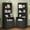 Black, variant on Afuhokles Tall Fluted Nightstand, Bedside Table with 2 Drawers and Open Shelf, Natural Oak