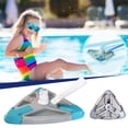 thumbnail image 2 of Swimming Pool Fish Pond Cleaning Triangle Manual Brush Sewage Suction Machine Swimming Pool Accessories Vacuum Cleaning Brush (Without Rod), 2 of 4