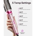 thumbnail image 4 of Wavytalk - Cepillo térmico de Heatwave Pro Anti Frizz Color Rosa, 4 of 6