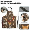 thumbnail image 3 of Cute Animal and Flower Kitchen Apron with 2 Pockets Adjustable waterproof Cooking Aprons for Women Men Chef, 3 of 7