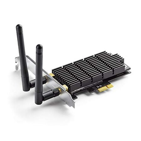 TP-Link Archer T6E AC1300 PCIe Wireless WiFi network Adapter Card for PC, with Heatsink