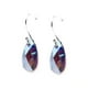 thumbnail image 4 of Juego de aretes y cadena ZVEZDA plata mexicana ley .925 Amatista tornasol, 4 of 5