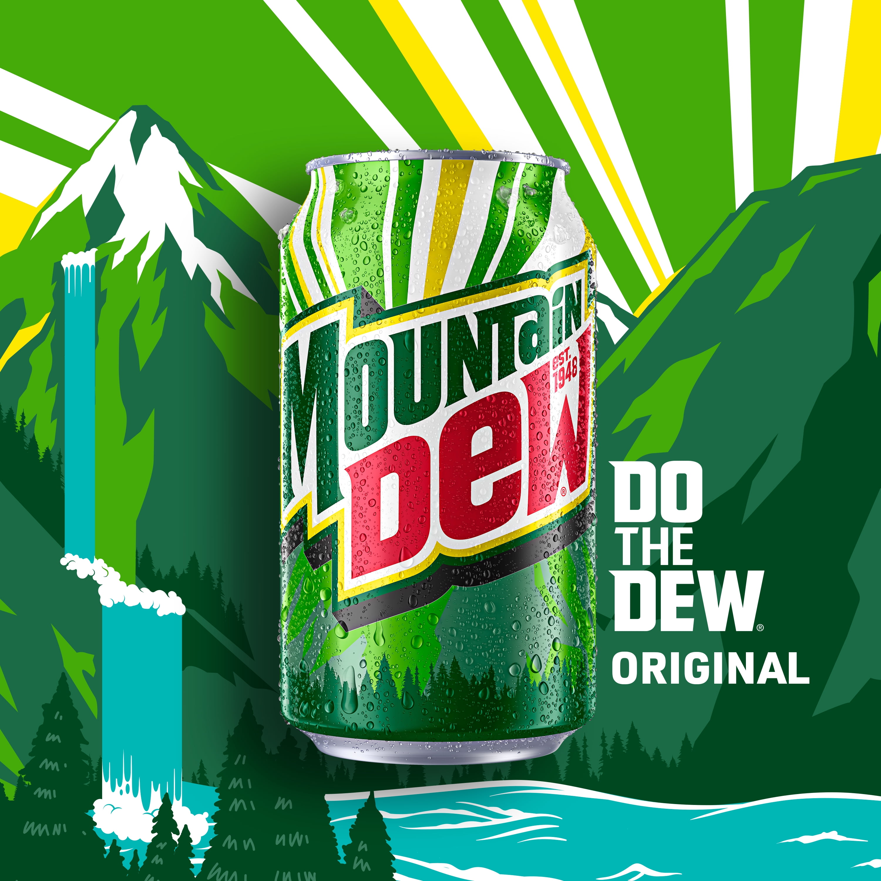 Chemise grise Bait Mt Dew Baja Blast rare énorme imprimé moyen rare HTF Chemise grise Bait Mt Dew Baja Blast rare énorme imprimé moyen rare HTF