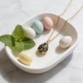 thumbnail image 5 of Swiftyle 4 Pcs Vintage Easter Egg Pendant Necklace Floral Design Glamour Gold Chain Jewelry Gift For Women Holiday Spring Fashion Accessory, 5 of 8