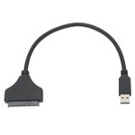 USB3.0 TO , Adaptateur disque dur ABS Matériau ASM1153E Support de puce chaude pour l'échange HDD Pour SSD