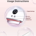 thumbnail image 4 of Electric Face Massager Heating and Vibration,Muscle Scraper Tool,Gua Sha Facial Device for Face & Body,Portable Cordless Design, 4 of 5