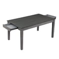 thumbnail image 5 of Lexicon Armhurst 5-Piece Wood Dining Set in Wire Brush Dark Gray/Light Gray, 5 of 10