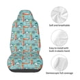 thumbnail image 4 of Yiaed Sea Lighthouse Print Car Seat Covers,Universal Auto Seats Protector Fits for Car,SUV Sedan,Truck,Automotive Seat Covers & Accessories, 4 of 5