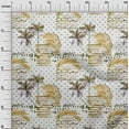 thumbnail image 3 of oneOone Cotton Jersey Lime Green Fabric Tropical Diy Clothing Quilting Fabric Print Fabric By Yard 58 Inch Wide, 3 of 4