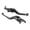 Black, variant on Aluminum Hydraulic Brake Lever Designed for Motorcycles to Enhances Braking Performances and Riders Comfort