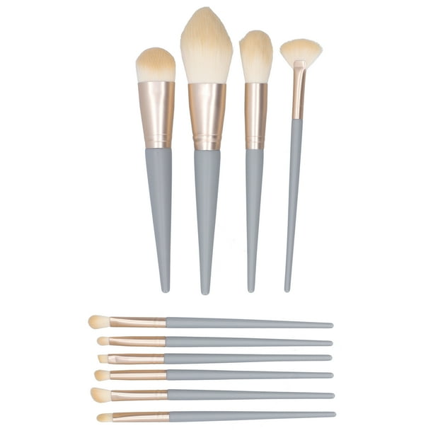 Juego de brochas para cosméticos, juego de 10 brochas de maquillaje, juego de brochas de maquillaje, brocha para colorete, los mejores materiales