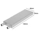 thumbnail image 3 of Disipador De Calor Radiador del sistema del disipador de calor de la CPU del bloque de enfriamiento de agua líquida de plata de aleación de aluminio, 3 of 8