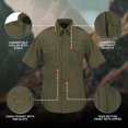 thumbnail image 6 of Propper Men's Lightweight Short Sleeve Shirt, 6 of 7