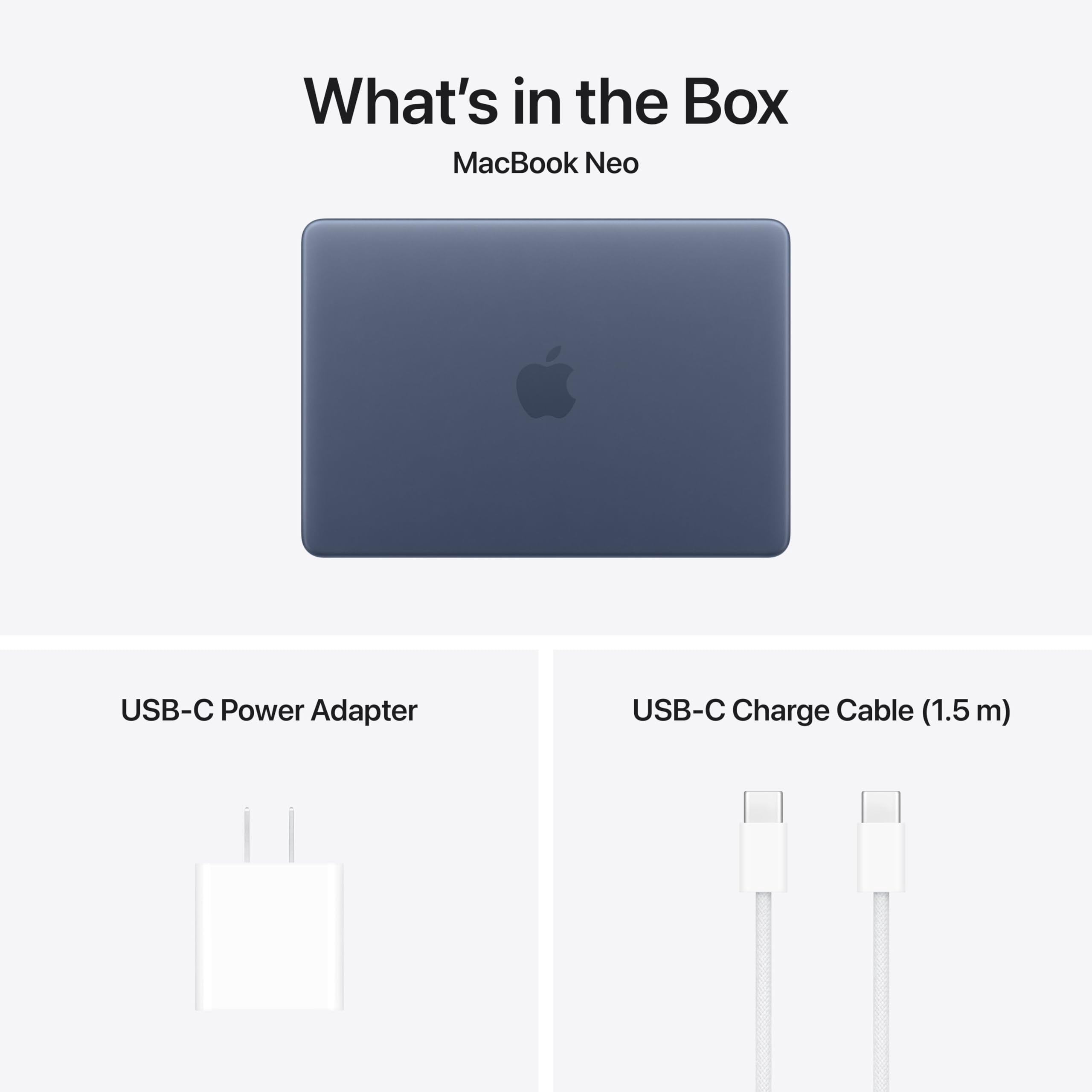 Apple MacBook Neo 13-inch (2026, Silver) - Apple A18 Pro Chip, 8GB