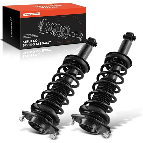 A-Premium Rear Strut Assembly Compatible with Subaru Impreza [2.5L] 2008 2009 2010 2011-2x Replacement Suspension Complete Strut Shock Absorber with Coil Spring