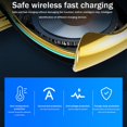 thumbnail image 3 of Car Wireless Charger, Wireless Car Charger Qi Fast Charging Auto Clamping And Wireless Car Charger Mount, 3 of 3