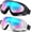 Green, variant on 2-Pack Snow Ski Goggles, Snowboard Goggles for Kids, Teens, Youth, Adults