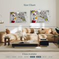 thumbnail image 4 of Elephant Stock Pop Moroccan Staircase Wall Art - Horizontal Canvas Wall Art - Living Room Wall Decor - Places Canvas - Gray And Red Decor - 45" x 30", 4 of 8
