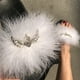 thumbnail image 5 of Moda Mujer Casual Furry Bright Diamond Sandalias planas Zapatos Flip Flop Wmkox8yii  hj789, 5 of 9