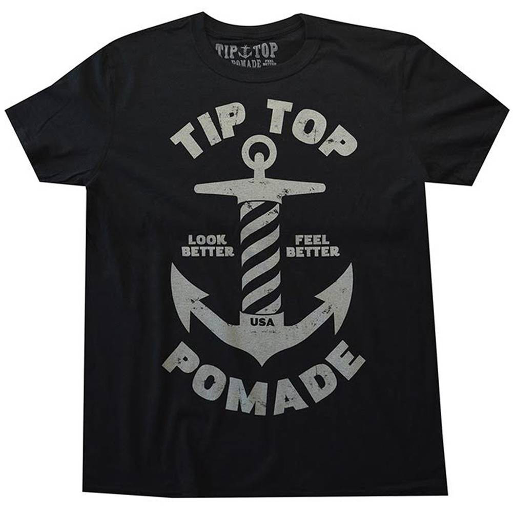 Men's Tip Top Industries Pomade Anchor TShirt