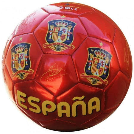 - Seleccion Espanola Soccer Team Signature Size 2 Medium Ball