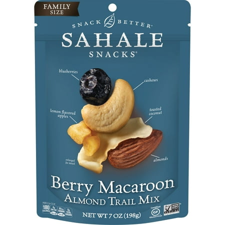 Sahale Snacks Berry Macaroon Almond Trail Mix  7 Ounces