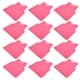thumbnail image 5 of YM-12 Uds. Chaleco de ejercicio de entrenamiento de fútbol para adultos transpirable de malla grande tamaño libre rojo rosa, 5 of 10