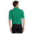 thumbnail image 2 of Port Authority Men's Silk Touch Classic Comfortable Polo Shirt Kelly Green 3X-Large, 2 of 3