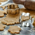 thumbnail image 5 of Cookie Cutters Set Flower Butterfly Shape Biscuit Stainless Steel Baking Tool, 5 of 6