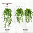 thumbnail image 6 of Large Artificial Hanging Plants 21 inch Fake Greenery Succulent Potted Plant Ceramic Planter for Home Wall Indoor Outdoor Decor, 6 of 7