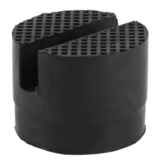 Jack Pad Slotted Frame Rail Floor Jack Adapter Lift Rubber Pad Stand Holder 5cm/1.96inch Diameter