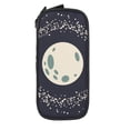 thumbnail image 2 of XMXY Vintage Universe Stars Moon Large Capacity Pencil Case, Portable Pencil Bags with Compartments Zipper Black, 2 of 7