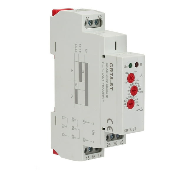 Motor Starter with GRT8-ST Delay On Soft Starter Delta Relay (AC/DC12V~240V)