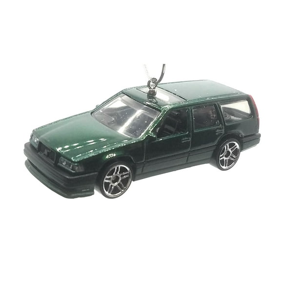 Christmas Ornament for Volvo 850 Estate Green Black