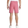 thumbnail image 2 of IZOD Mens Mid-Weight Saltwater Flat Front Stretch Chino Short (Red,36), 2 of 3