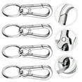 thumbnail image 6 of FUTUREORYY 8Pcs Resistant Zinc Alloy Carabiner Clips Key Holder for Driving and Mountaineering Use 7x3cm, 6 of 8
